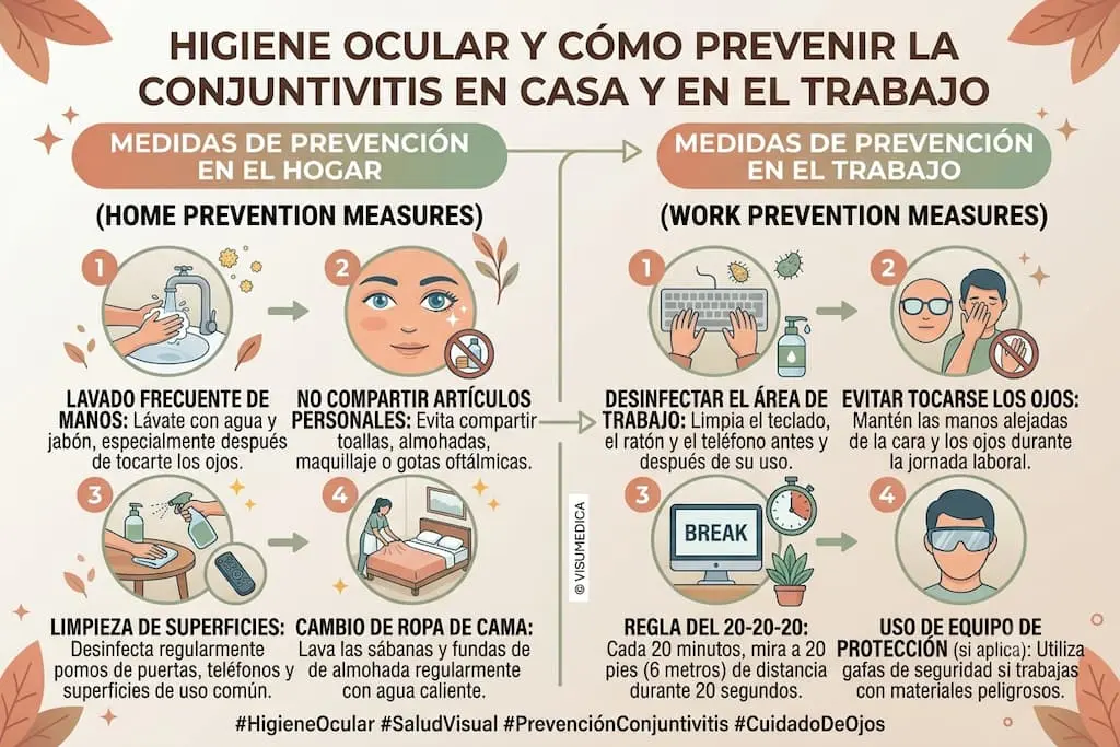 Higiene ocular y cómo prevenir la conjuntivitis en casa y en el trabajo | Oftalmoceuta - Centro de Ojos de Ceuta · Dr. Medín filename sep oftalmoceuta