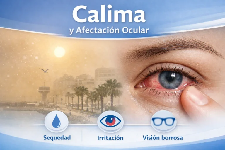 calima y afectacion ocular