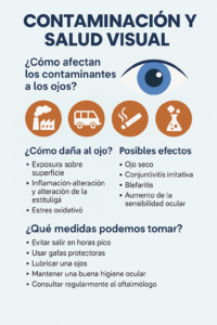 contaminacion y salud visual | Oftalmoceuta - Centro de Ojos de Ceuta · Dr. Medín filename sep oftalmoceuta