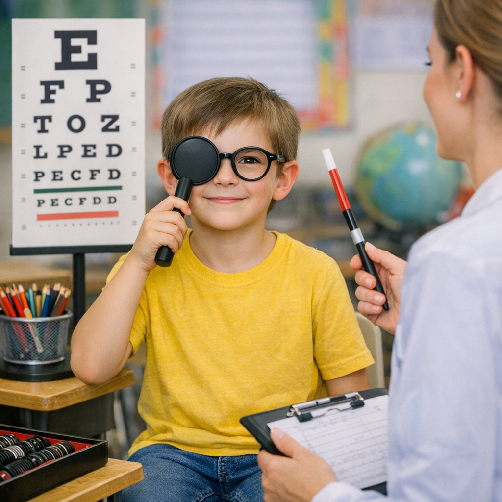 reconocimiento visual niños