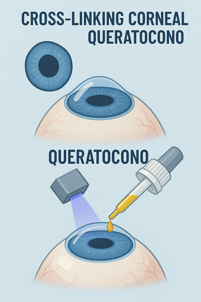 crosslinking corneal – fortalecimiento de la córnea para frenar la progresión del queratocono