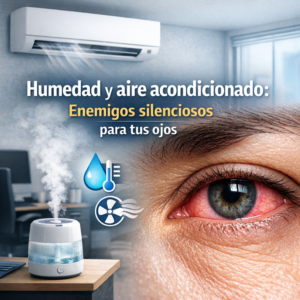 aire seco en la oficina – cómo afecta a los ojos y cómo mejorar el confort visual