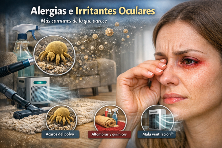 alergias oculares e irritantes ambientales – causas y medidas para mejorar el confort visual