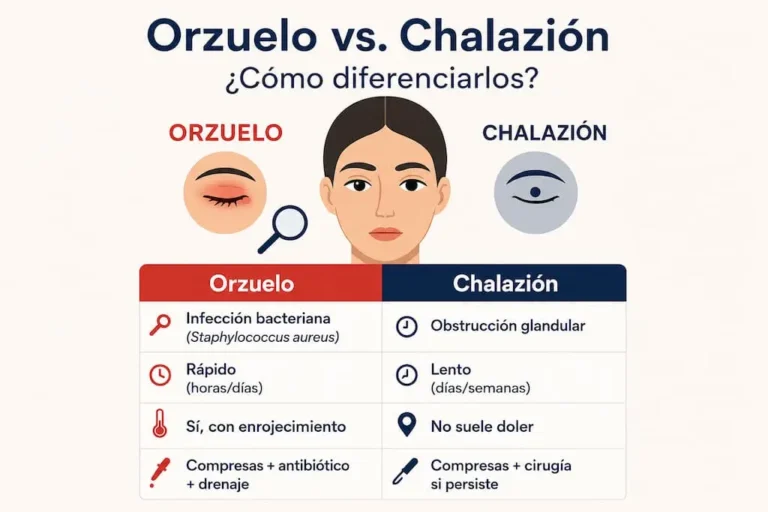 orzuelo vs chalazion
