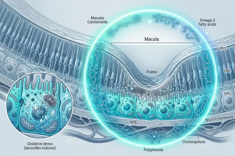 Nutricion ocular y tamoxifeno