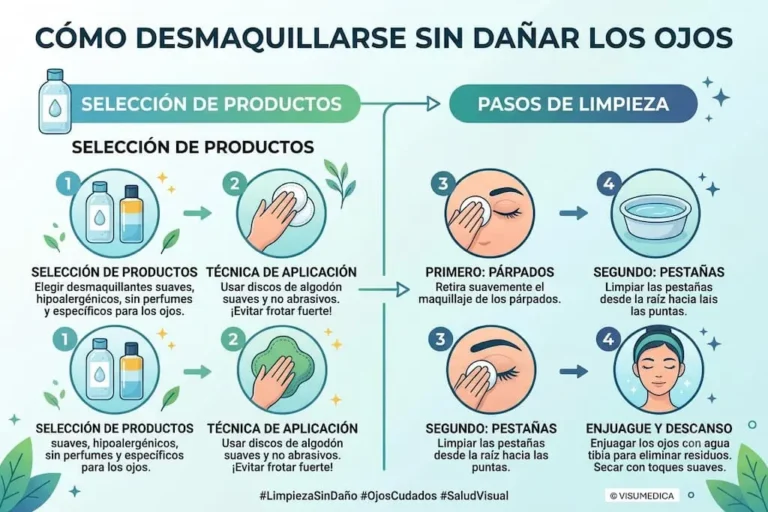 Cómo desmaquillarse sin dañar los ojos