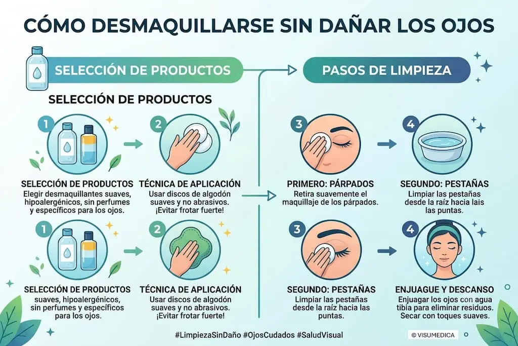 Cómo desmaquillarse sin dañar los ojos | Oftalmoceuta - Centro de Ojos de Ceuta · Dr. Medín filename sep oftalmoceuta