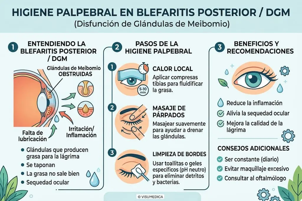 Higiene Palpebral en blefaritis posterior | Oftalmoceuta - Centro de Ojos de Ceuta · Dr. Medín filename sep oftalmoceuta