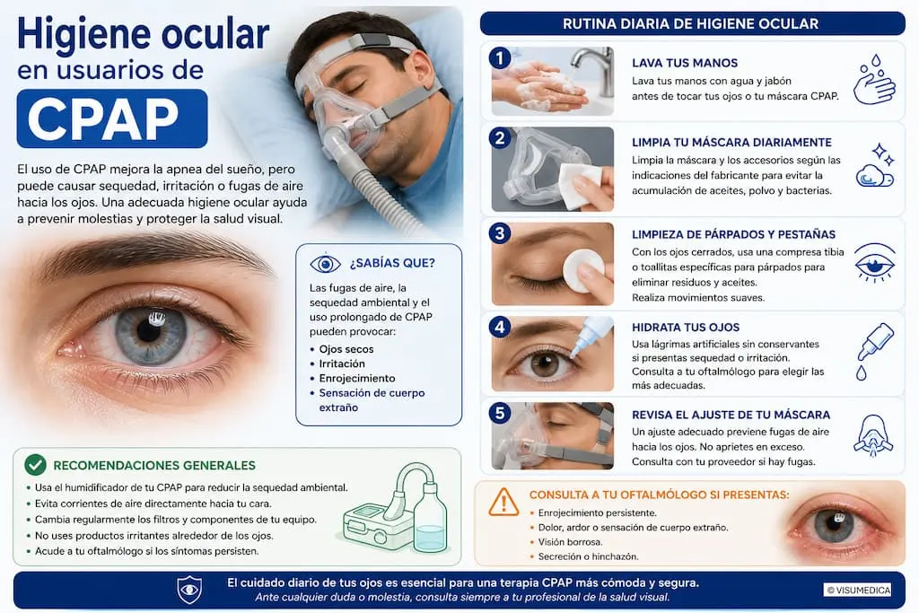 Higiene ocular en usuarios de CPAP | Oftalmoceuta - Centro de Ojos de Ceuta · Dr. Medín filename sep oftalmoceuta